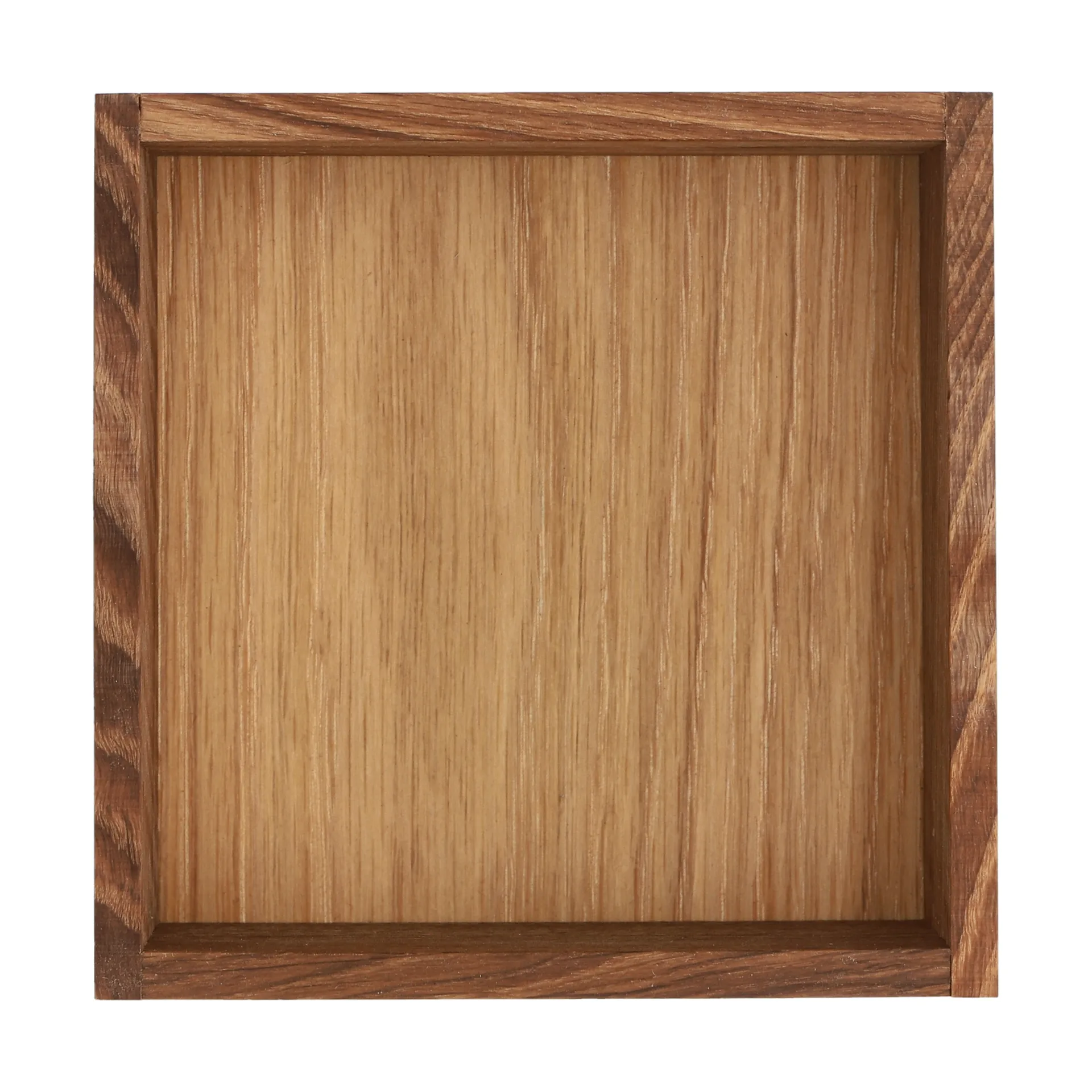 Carve storage box 15 cm, Dark stained oak Scandi Living