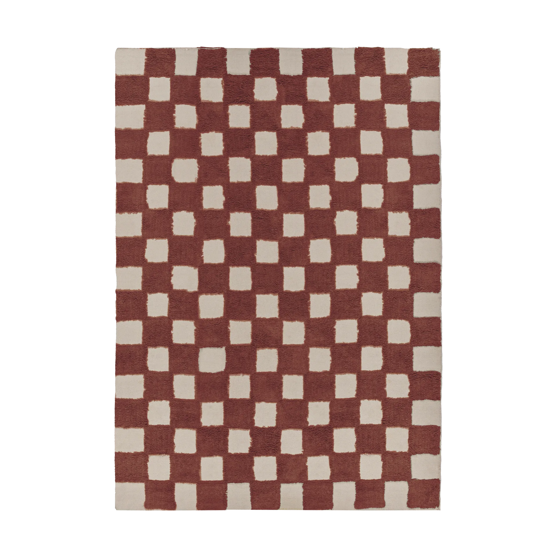 Checker Play mat 170x240 cm, Rust Scandi Living