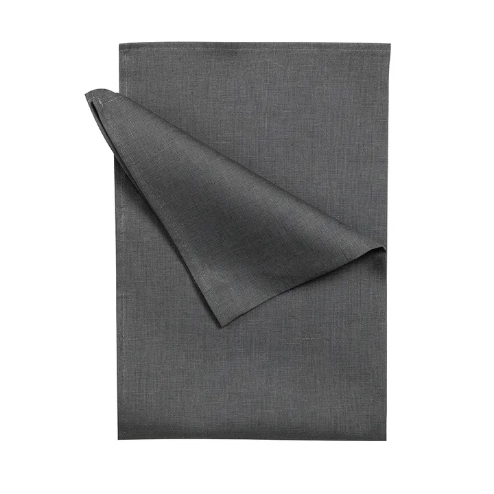 Clean kitchen towel 47x70 cm 2-pack - Charcoal - Scandi Living