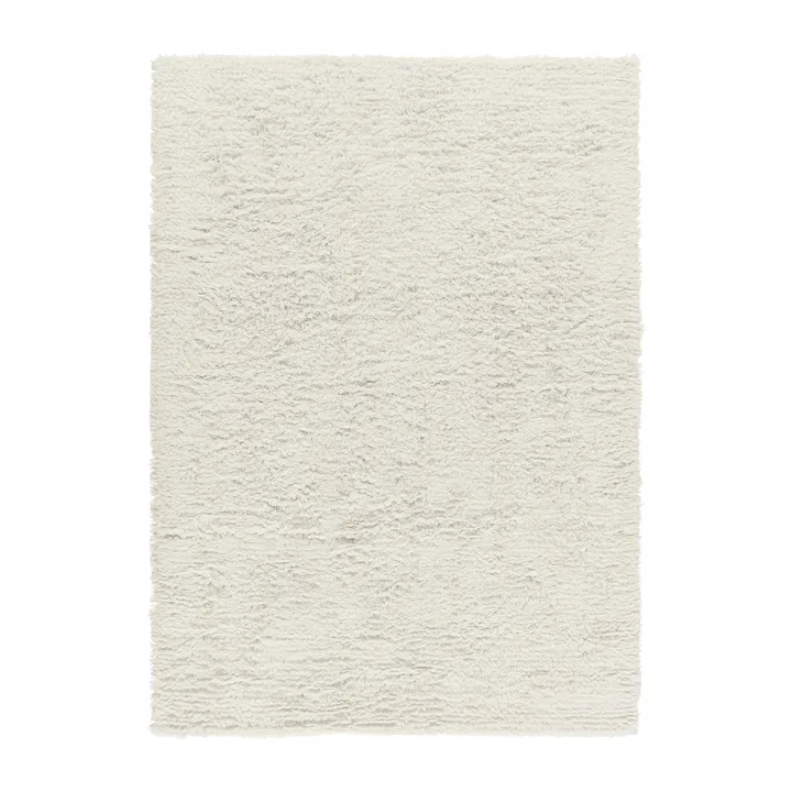 Cozy wool carpet natural white - 200x300 cm - Scandi Living