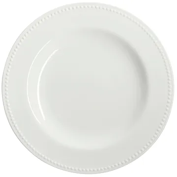 Dots serving plate 32 cm - Creamy white - Scandi Living