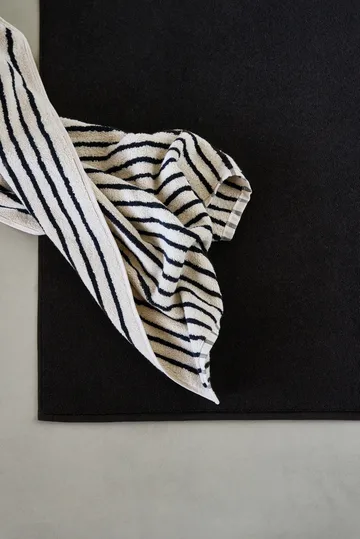 Drift bath mat 50x70 cm - Black - Scandi Living