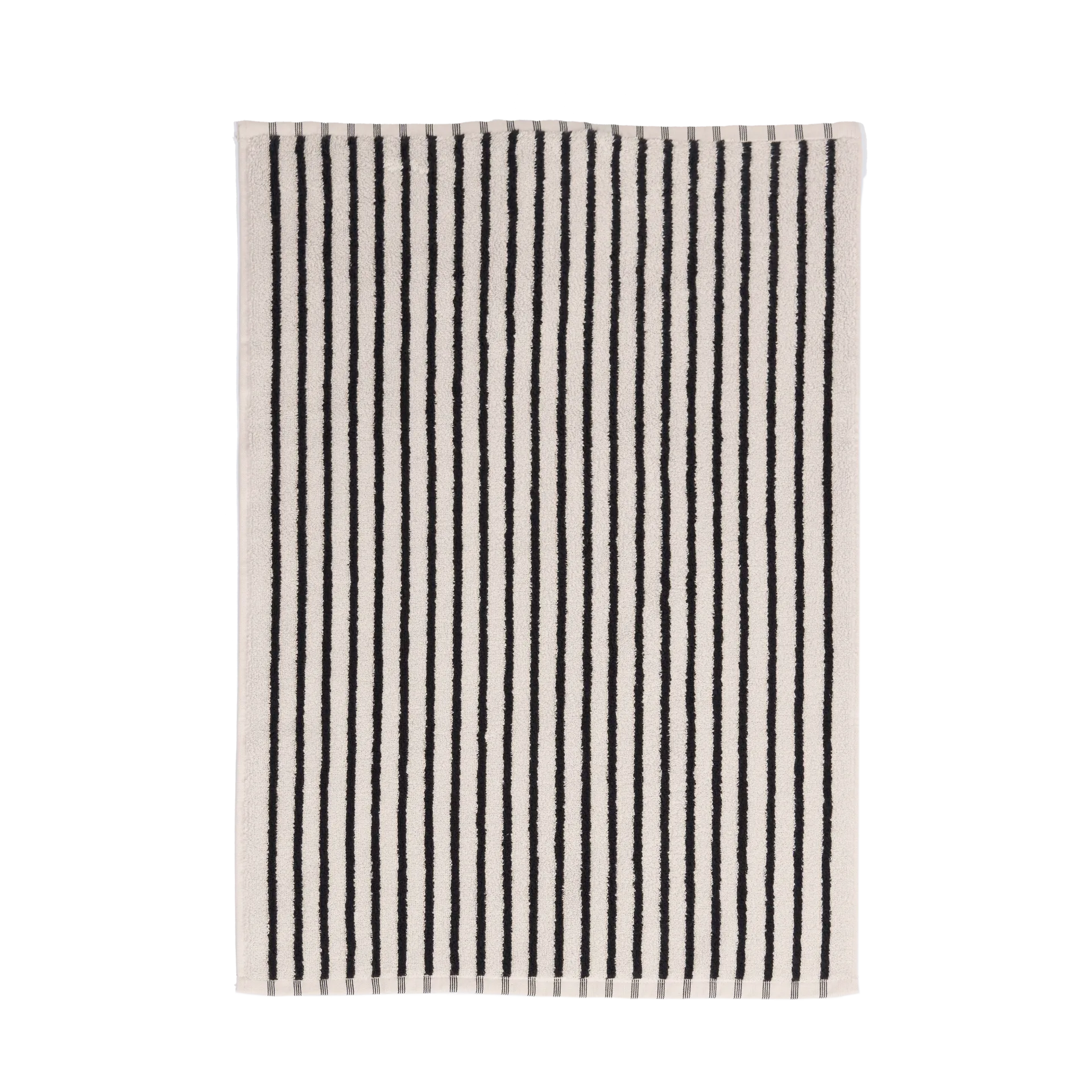 Drift bath mat 50x70cm, White-black Scandi Living
