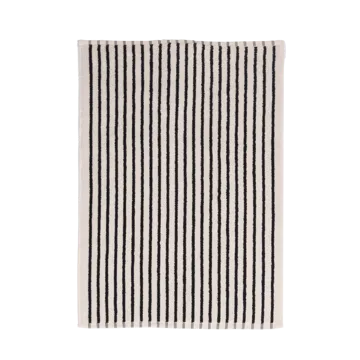 Drift bath mat 50x70cm - White-black - Scandi Living
