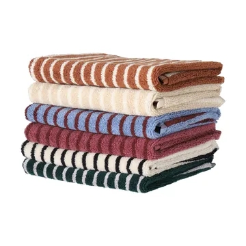 Drift bath mat 50x70cm - White-black - Scandi Living