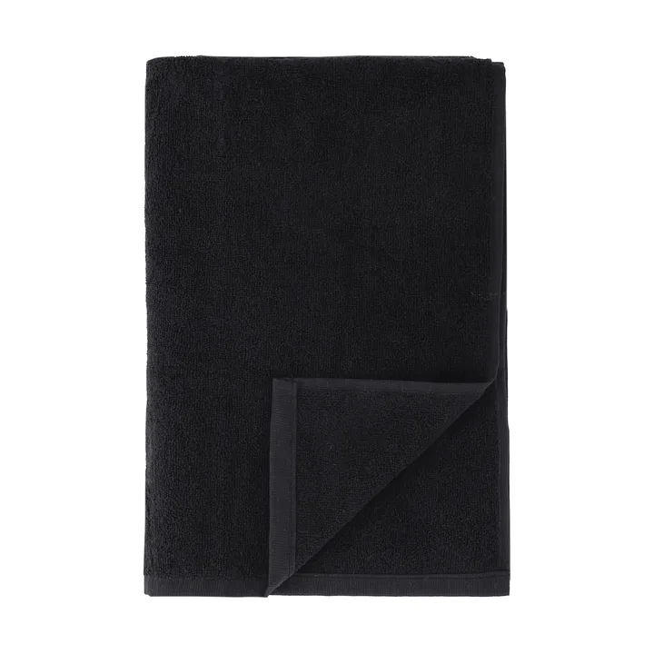 Drift bath towel 100x150 cm - Black - Scandi Living