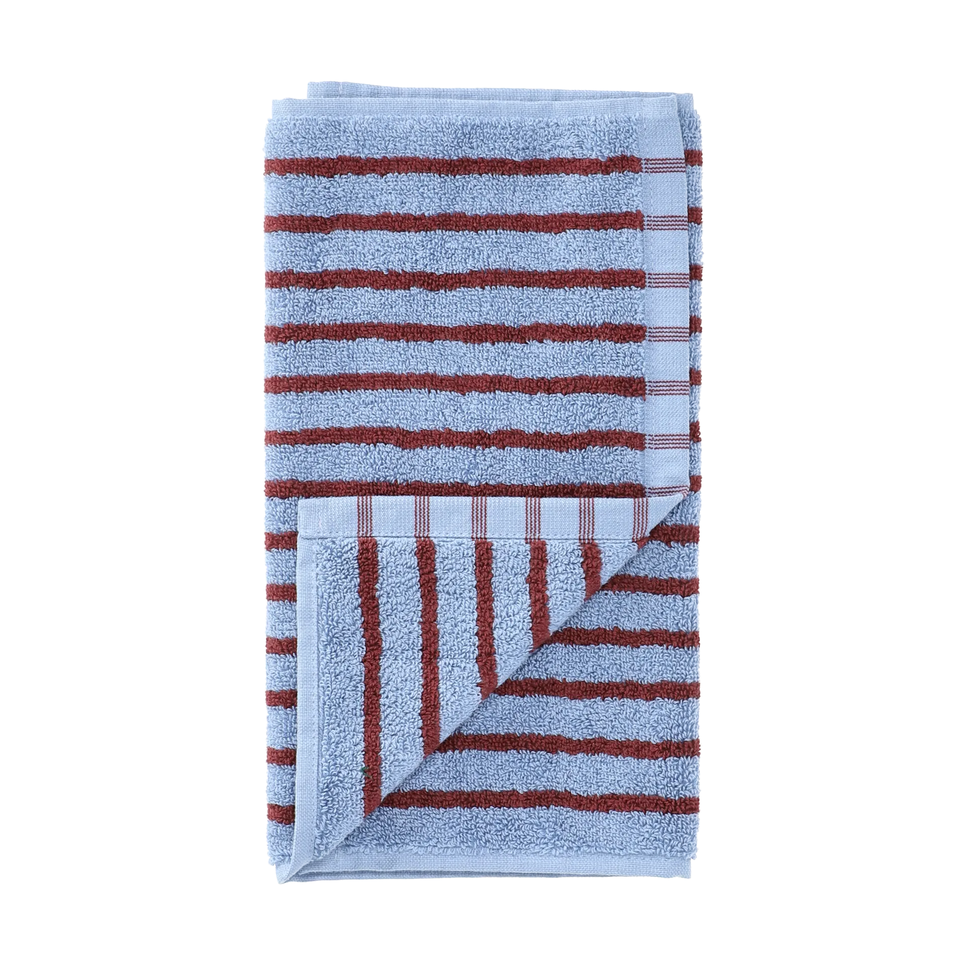 Drift towel 30x50 cm, Blue-red Scandi Living