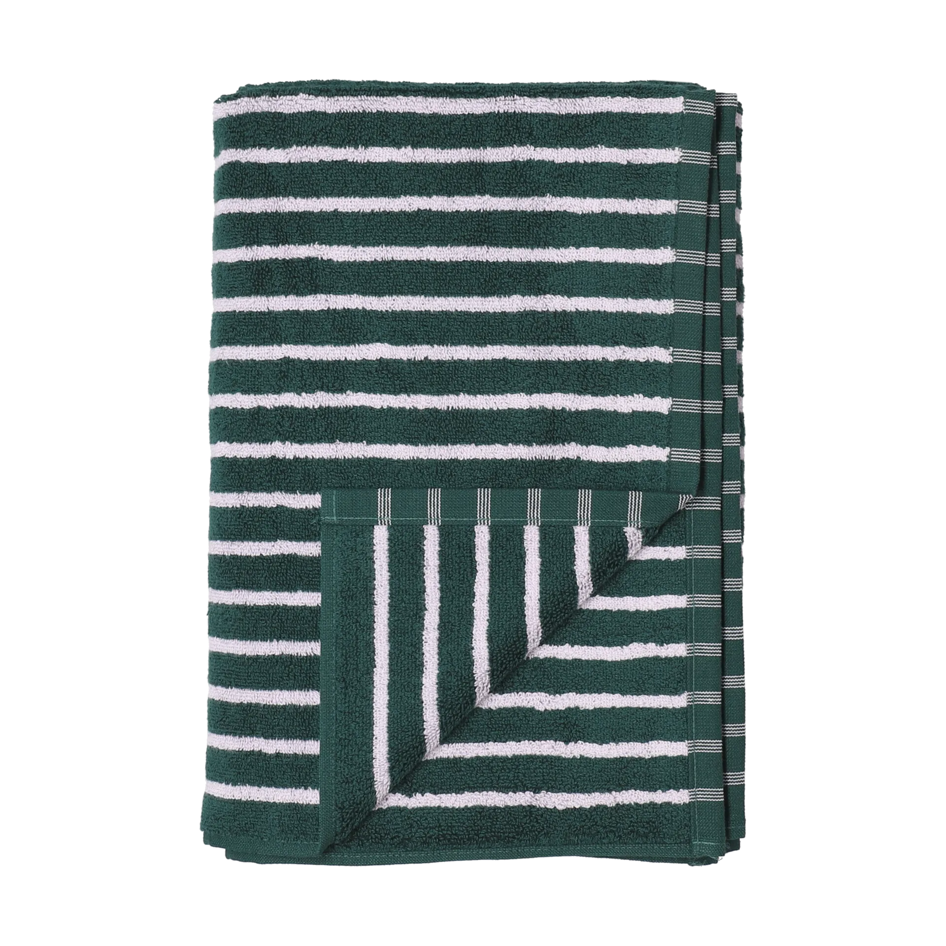 Drift towel 50x70 cm, Green-purple Scandi Living
