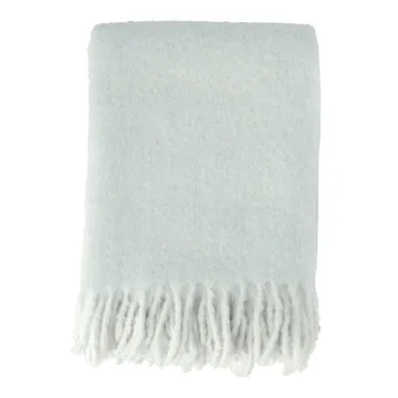 Dune mohair throw 130x170 cm - Ice blue - Scandi Living