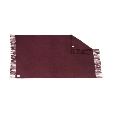 Dune mohair throw 130x170 cm - Plum - Scandi Living