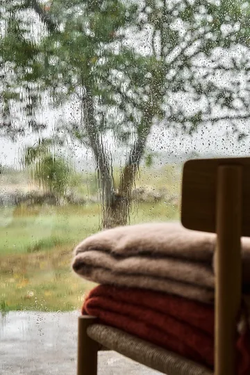 Dune mohair throw 130x170 cm - Sienna - Scandi Living