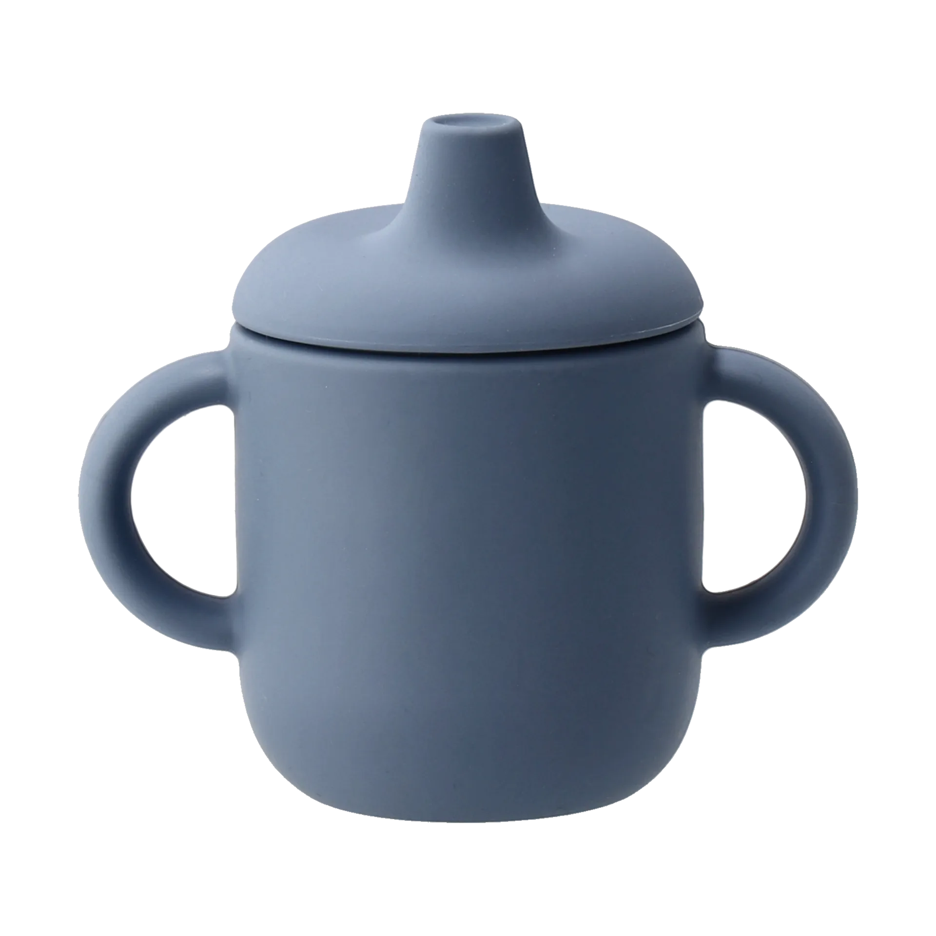 Elvie sippy cup silicone 180 ml, Blue Scandi Living