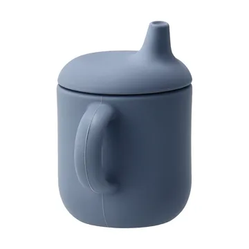 Elvie sippy cup silicone 180 ml - Blue - Scandi Living