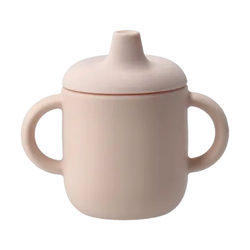 Elvie sippy cup silicone 180 ml - Blusher - Scandi Living