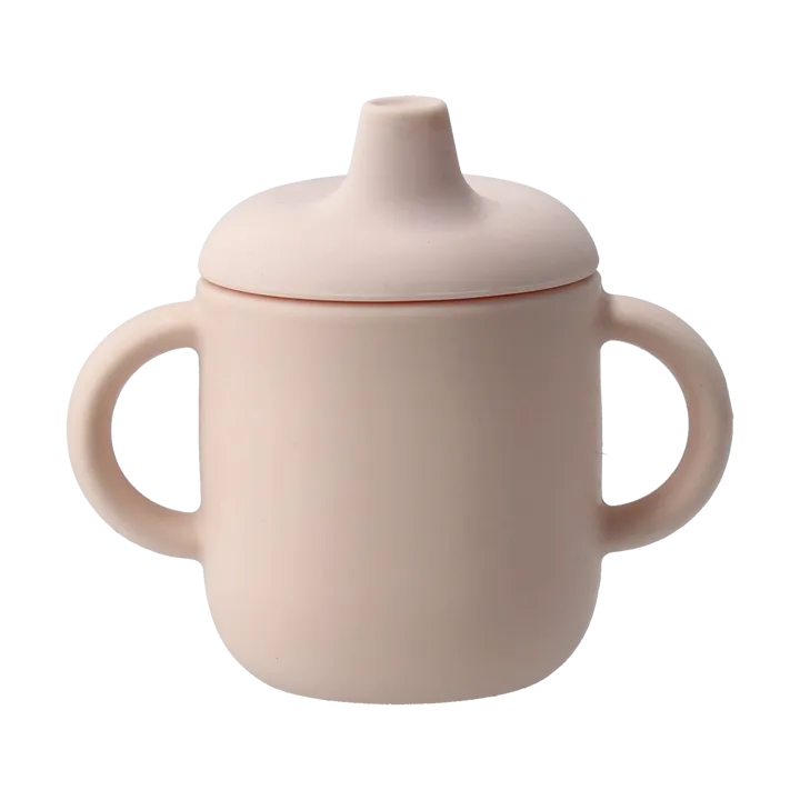 Elvie sippy cup silicone 180 ml - Blusher - Scandi Living