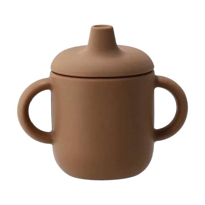 Elvie sippy cup silicone 180 ml - Hazel - Scandi Living