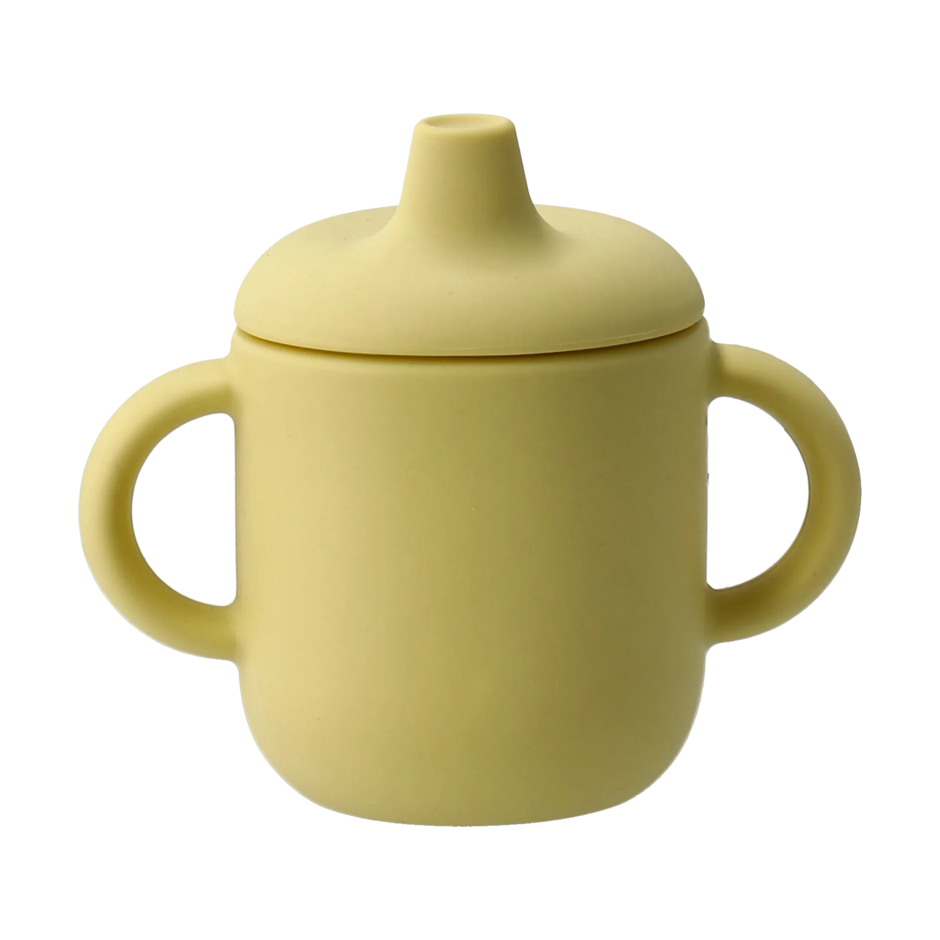 Elvie sippy cup silicone 180 ml, Lemon Scandi Living