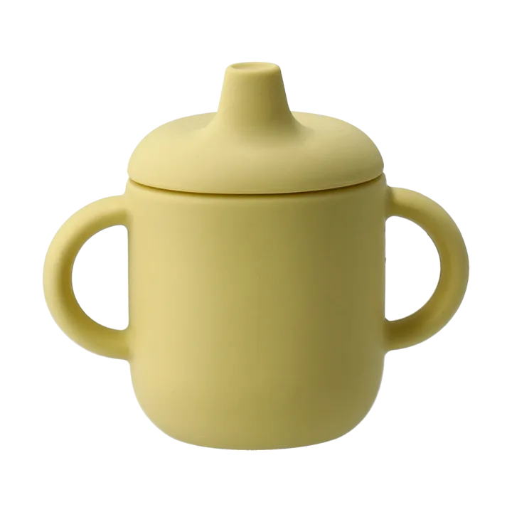Elvie sippy cup silicone 180 ml - Lemon - Scandi Living
