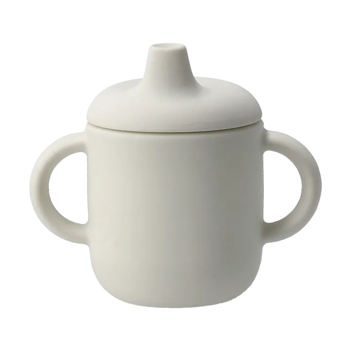 Elvie sippy cup silicone 180 ml - Vanilla - Scandi Living