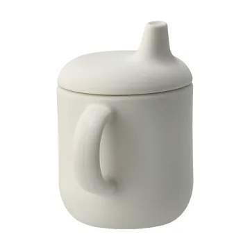 Elvie sippy cup silicone 180 ml - Vanilla - Scandi Living