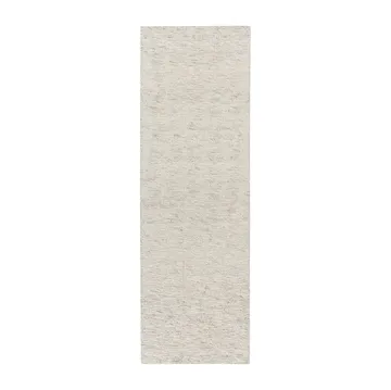 Fawn wool carpet white - 80x240 cm - Scandi Living