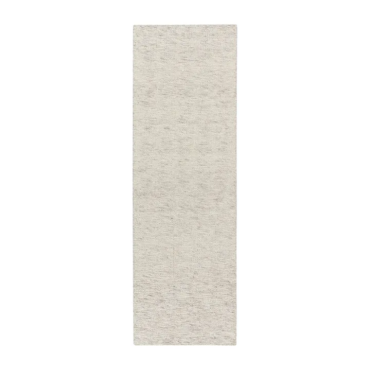 Fawn wool carpet white - 80x240 cm - Scandi Living