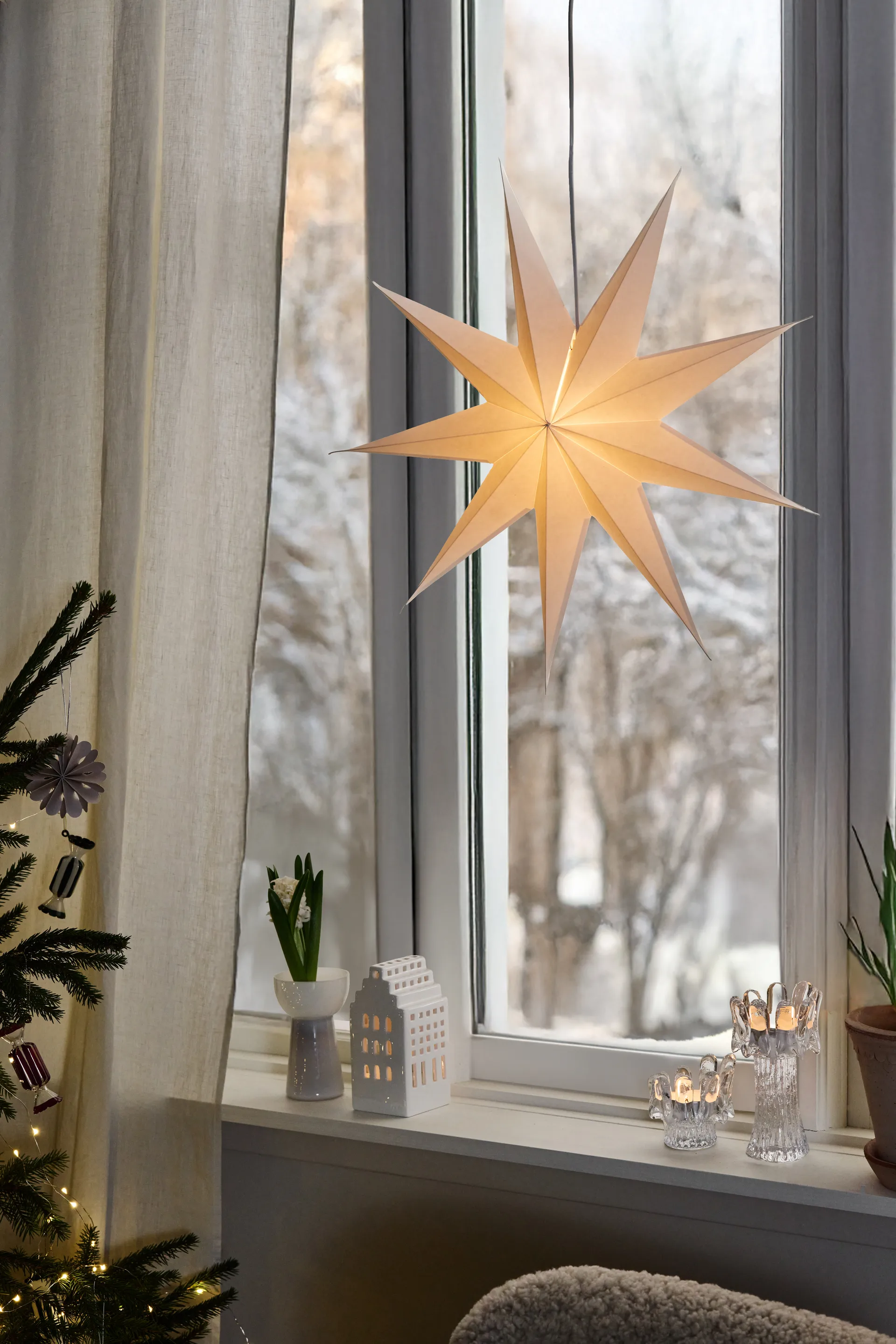 Flare advent star, Ø60 cm Scandi Living