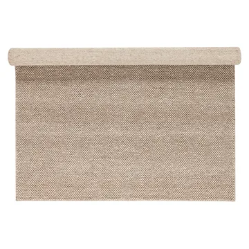 Flock wool carpet beige - 170x240 cm - Scandi Living