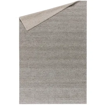 Flock wool carpet nature grey - 200x300 cm - Scandi Living