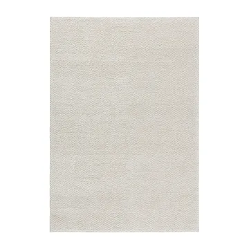 Flock wool rug natural white - 170x240 cm - Scandi Living