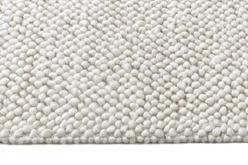 Flock wool rug natural white - 170x240 cm - Scandi Living
