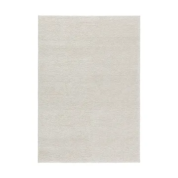 Flock wool rug natural white - 300x400 cm - Scandi Living