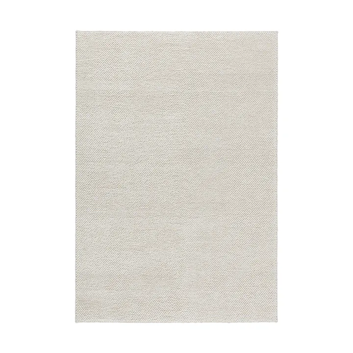 Flock wool rug natural white - 300x400 cm - Scandi Living