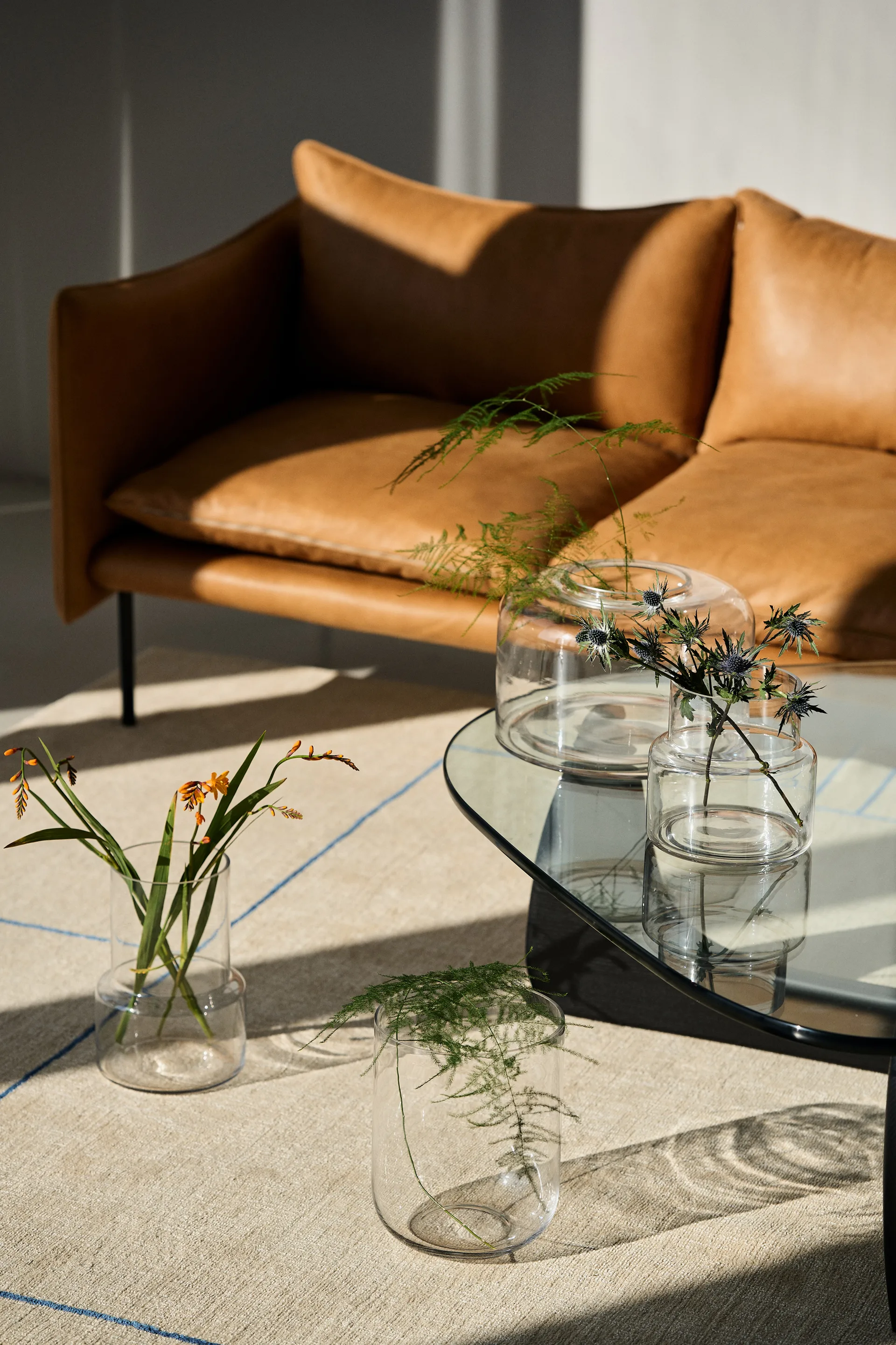 Flourish vase Ø30x20 cm, Clear Scandi Living
