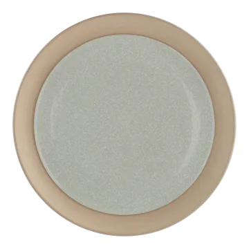 Fossil plate Ø26 cm - Green - Scandi Living