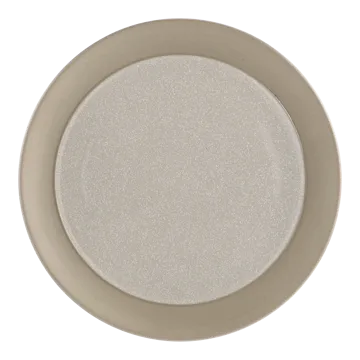 Fossil small plate Ø21 cm - Beige - Scandi Living