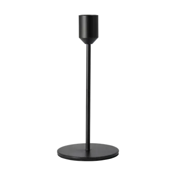 Glare candle holder 18 cm - Black - Scandi Living
