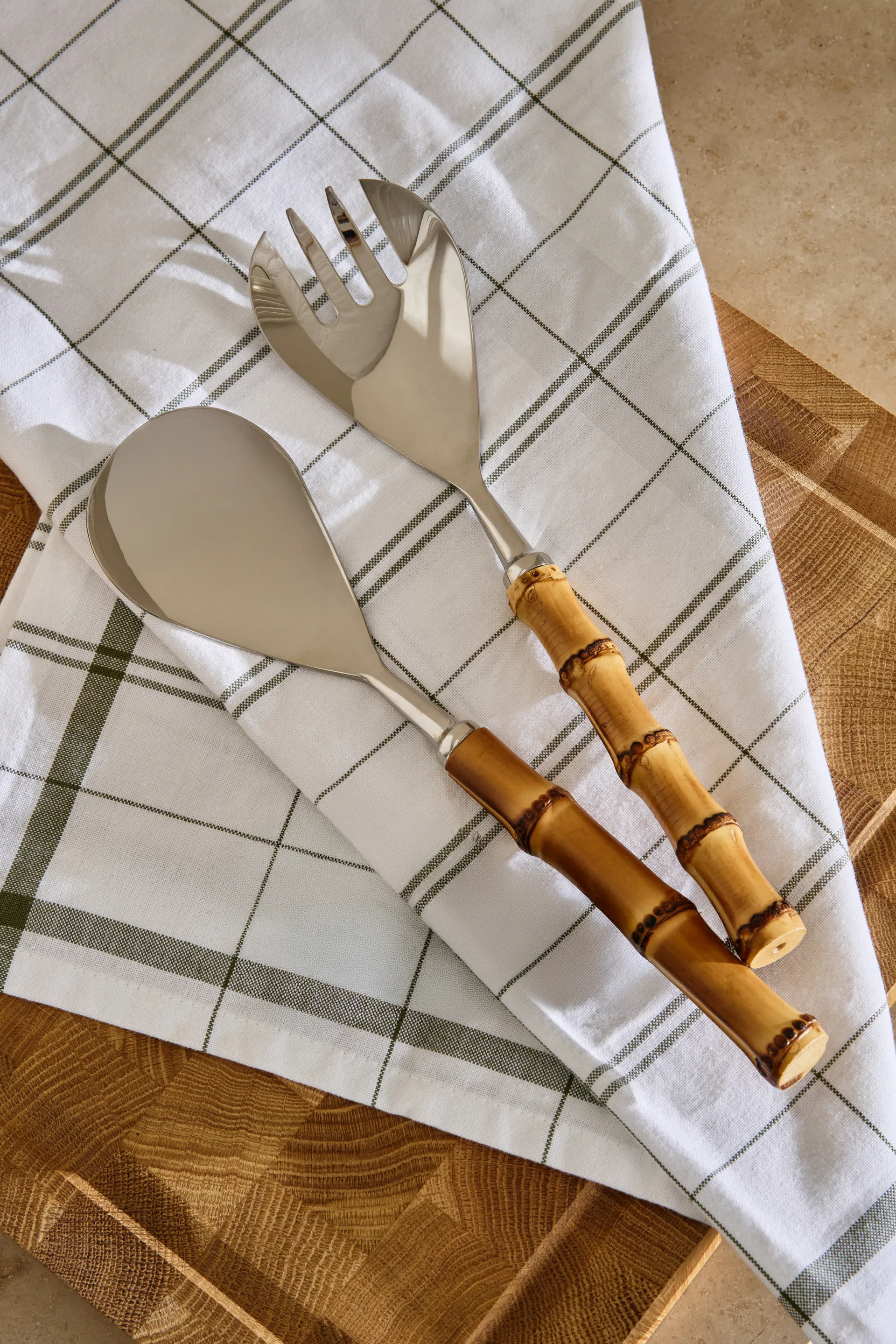 Grove salad servers, 2 pieces Scandi Living
