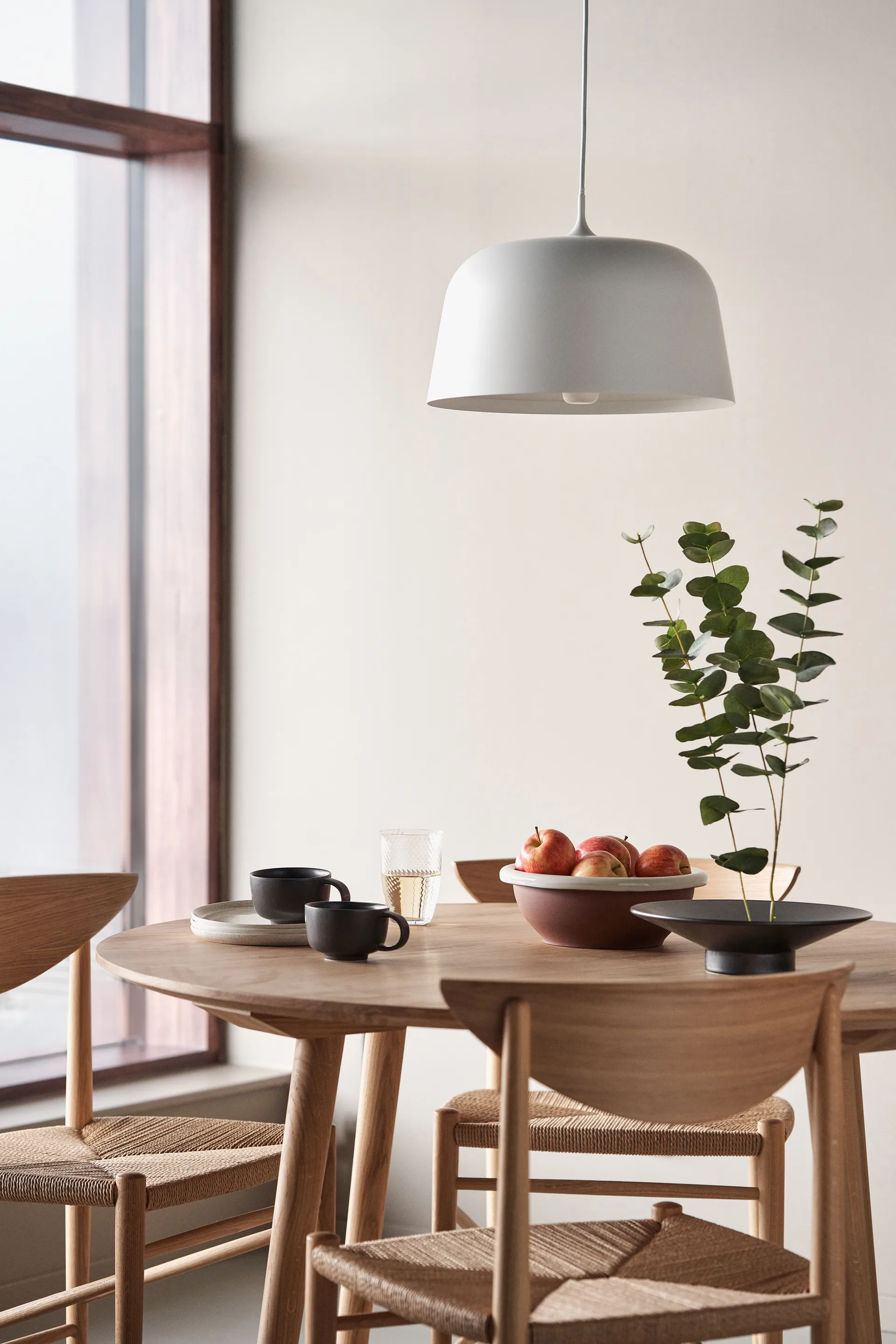 Halo ceiling lamp Ø38 cm, White Scandi Living