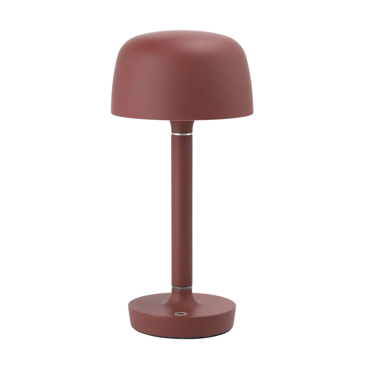 Halo portable table lamp 25,5 cm - Burgundy - Scandi Living