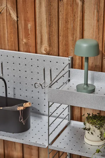 Halo portable table lamp 25,5 cm - Green - Scandi Living