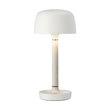 Halo portable table lamp 25,5 cm - White - Scandi Living