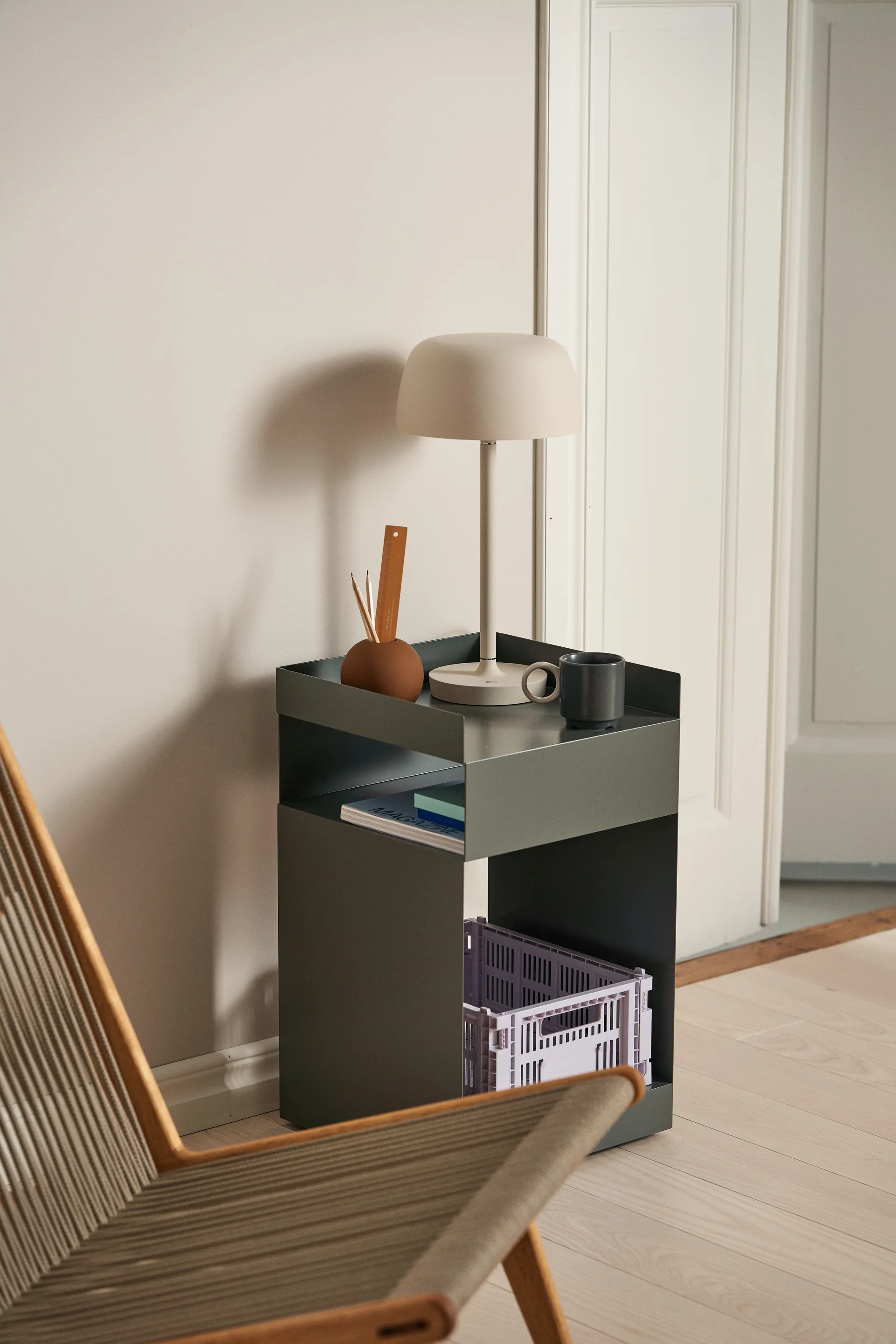 Halo table lamp 45,5 cm, Beige Scandi Living