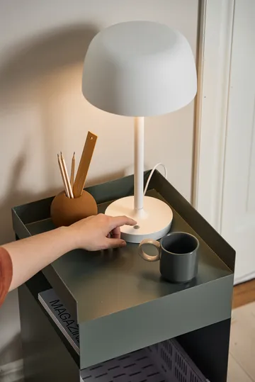 Halo table lamp 45,5 cm - White - Scandi Living
