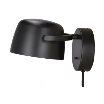 Halo wall lamp Ø16 cm - Black - Scandi Living