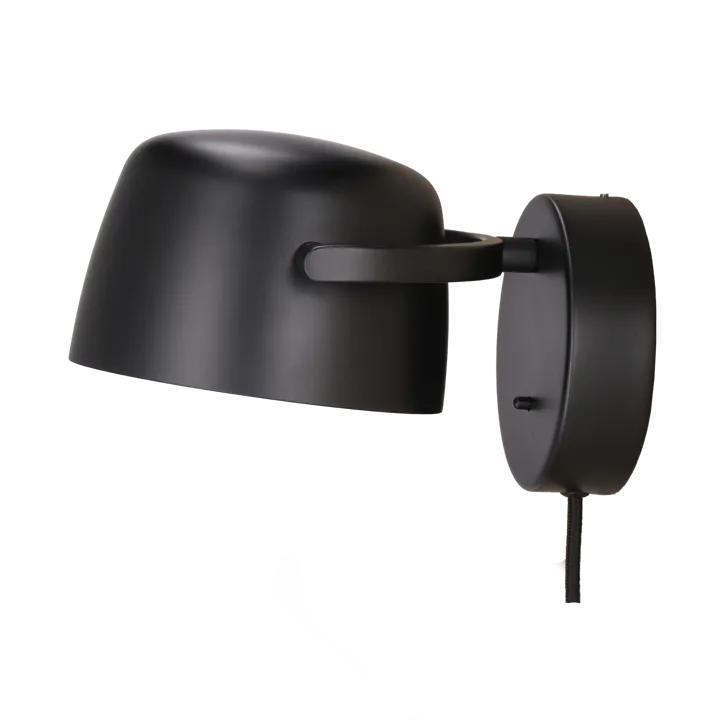 Halo wall lamp Ø16 cm - Black - Scandi Living