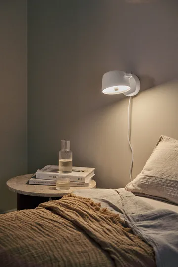 Halo wall lamp Ø16 cm - White - Scandi Living