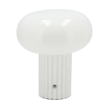Haven portable table lamp 22 cm - White - Scandi Living