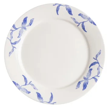 Havspil plate 28 cm 4-pack - blue-white - Scandi Living