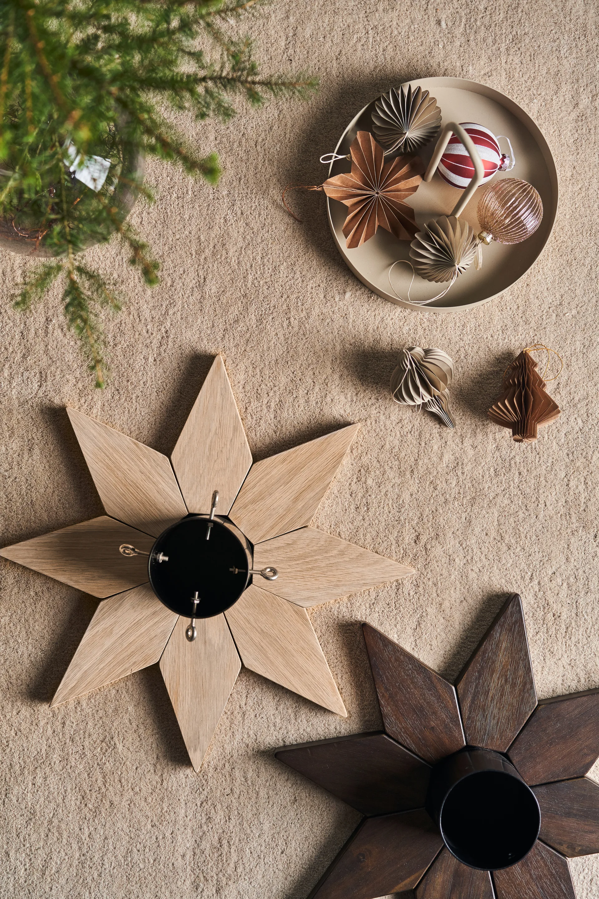 Holiday baubles 6-pack, Gold Scandi Living